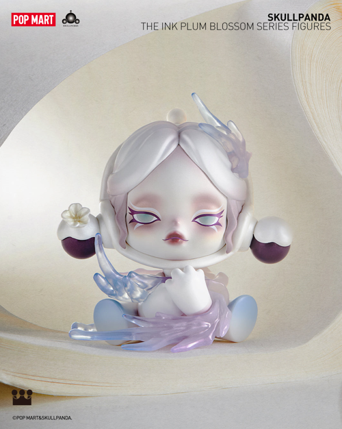 Skull Panda - The Ink Plum Blossom