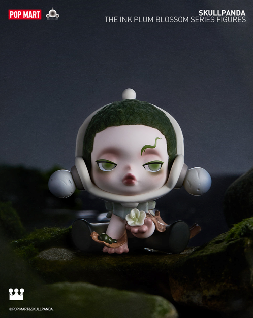 Skull Panda - The Ink Plum Blossom
