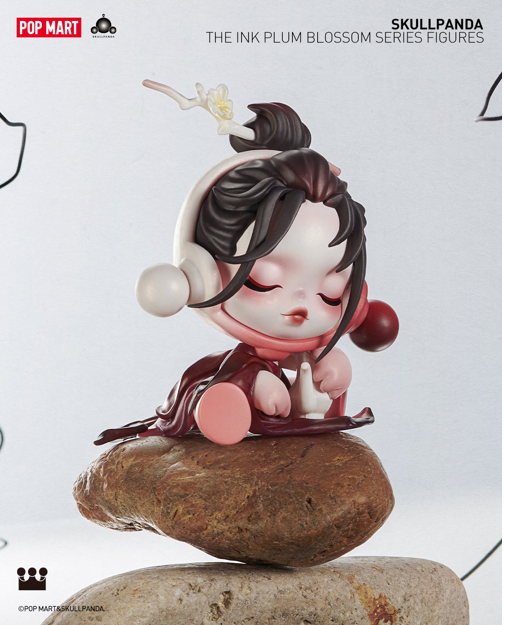 Skull Panda - The Ink Plum Blossom