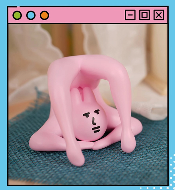My Friend Rabbit - Abstract Mini