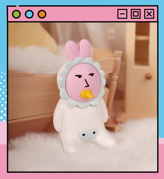 My Friend Rabbit - Abstract Mini