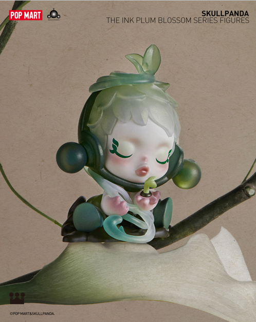Skull Panda - The Ink Plum Blossom